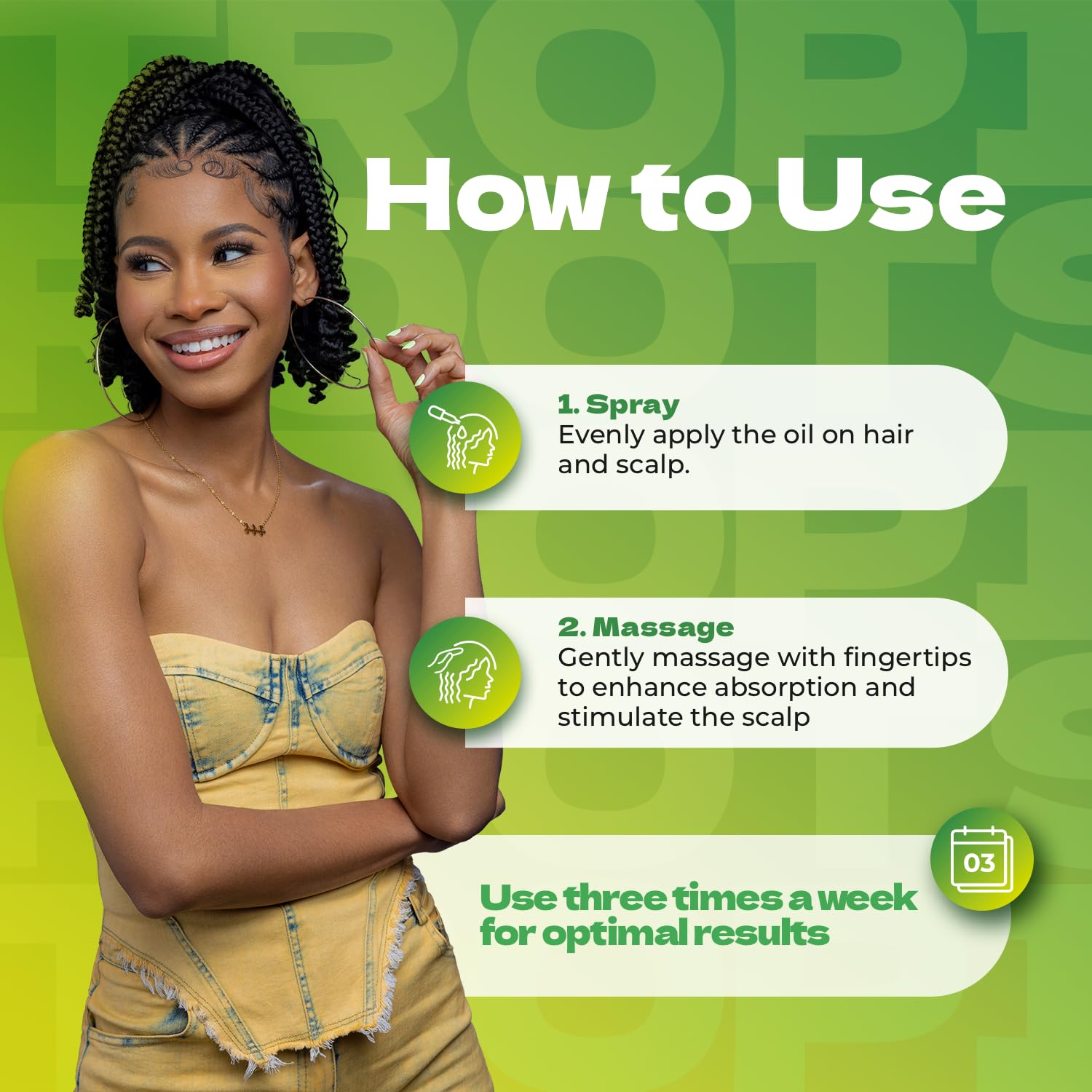 Bronner Brothers Tropical Roots Growth Oil, 8 Ounce